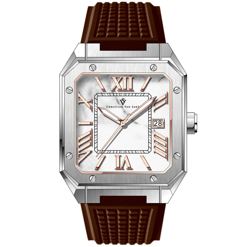 Christian Van Sant Mosaic Men's Quartz 39mm Watch