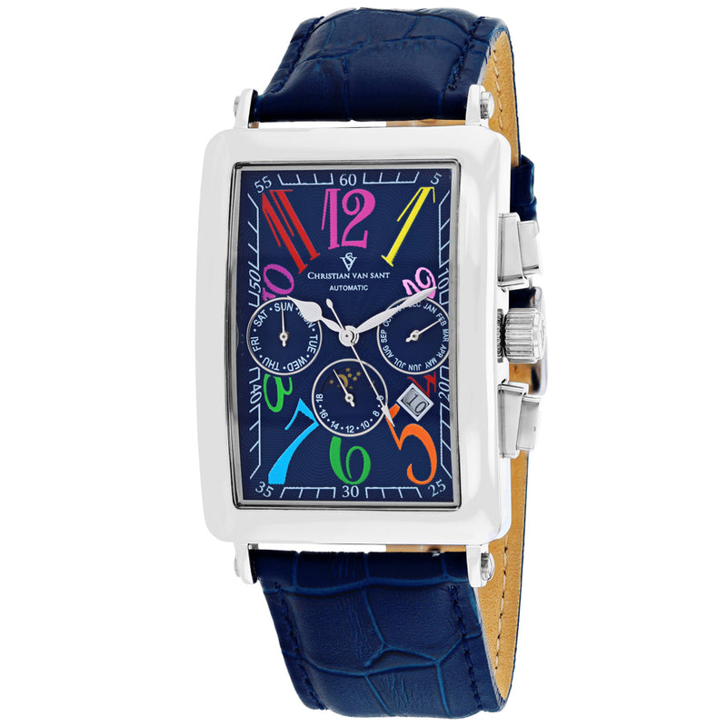 Christian Van Sant Prodigy Men's Automatic 52mm Watch