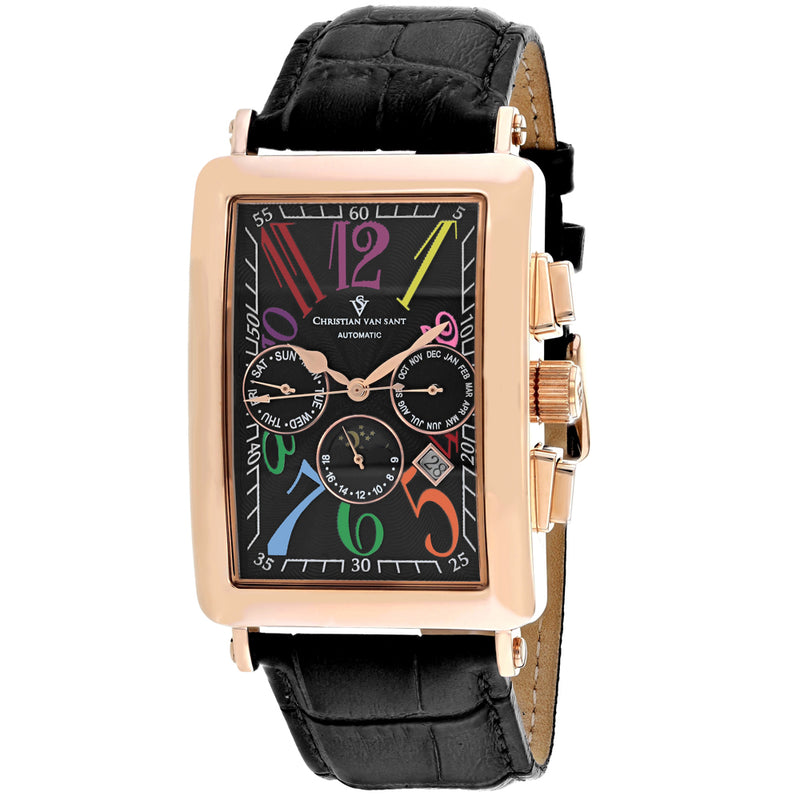Christian Van Sant Prodigy Men's Automatic 52mm Watch