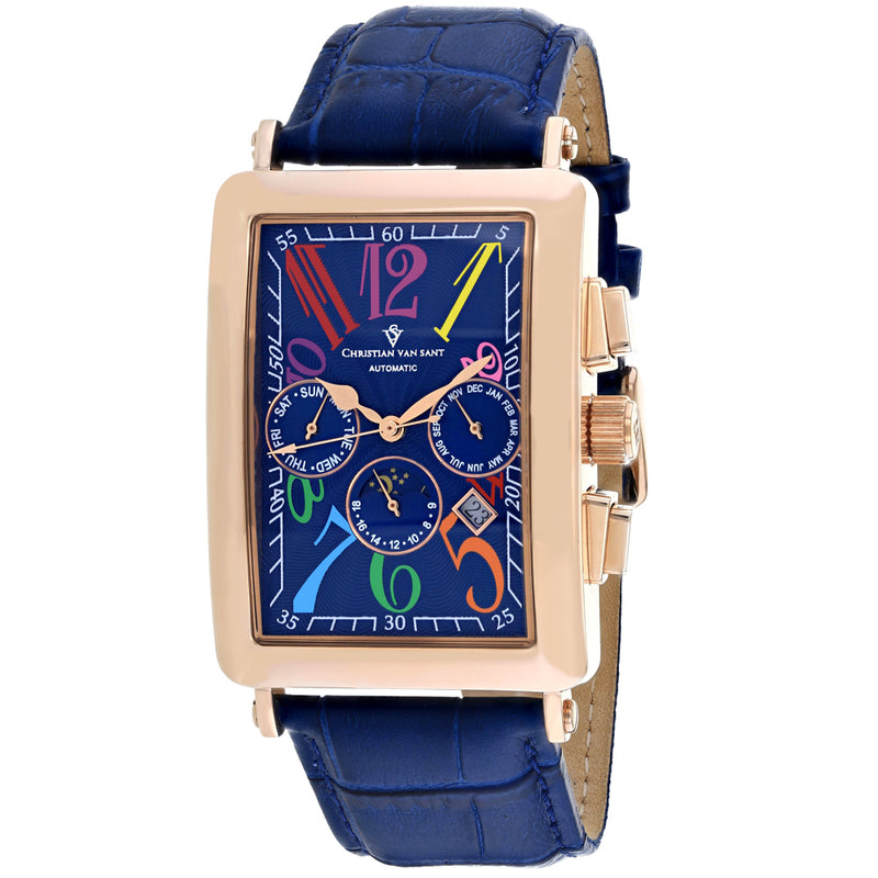 Christian Van Sant Prodigy Men's Automatic 52mm Watch