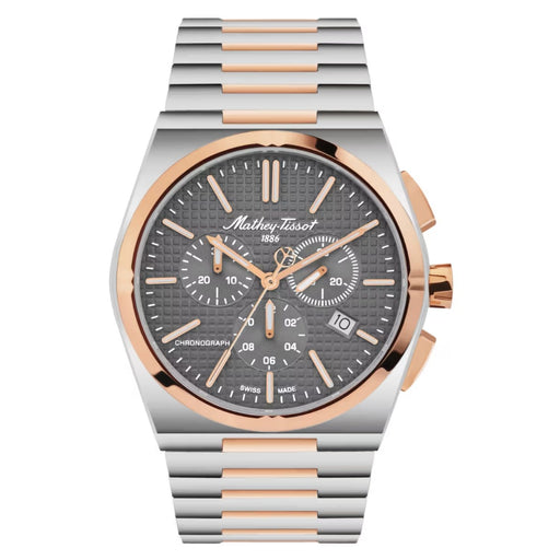 Mathey Tissot Zues Men's Quartz 41mm Watch