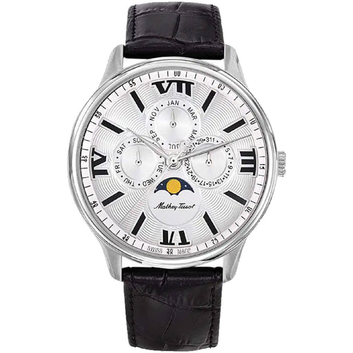 Mathey Tissot Edmond Moon Phase Men's Quartz 42mm Watch