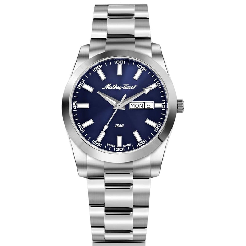 Mathey-Tissot Mathy I Day-Date Men's Quartz 40mm Watch