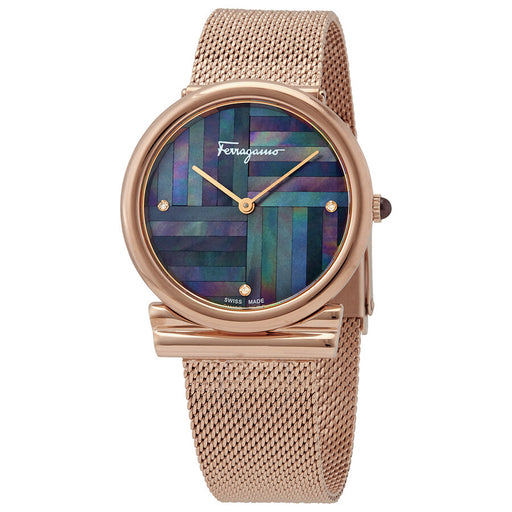Salvatore Ferragamo Gancini Slim Women's Quartz 34mm Watch