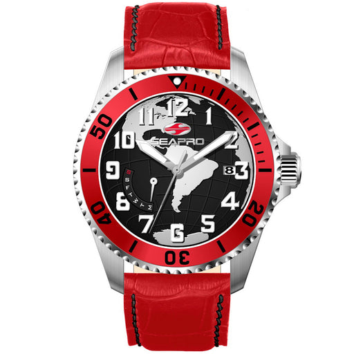 Seapro Voyager Men's Quartz 42mm Watch
