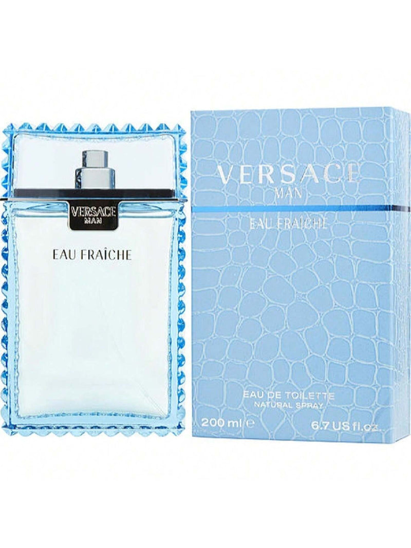 Versace Man Eau Fraiche by Versace, 6.7 oz EDT Spray for Men