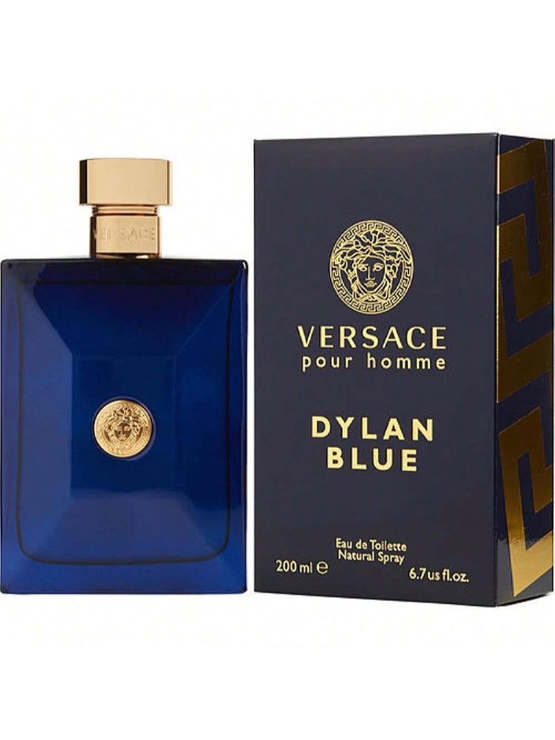 Versace Pour Homme Dylan Blue by Versace Men Eau De Toilette Spray 6.7 oz