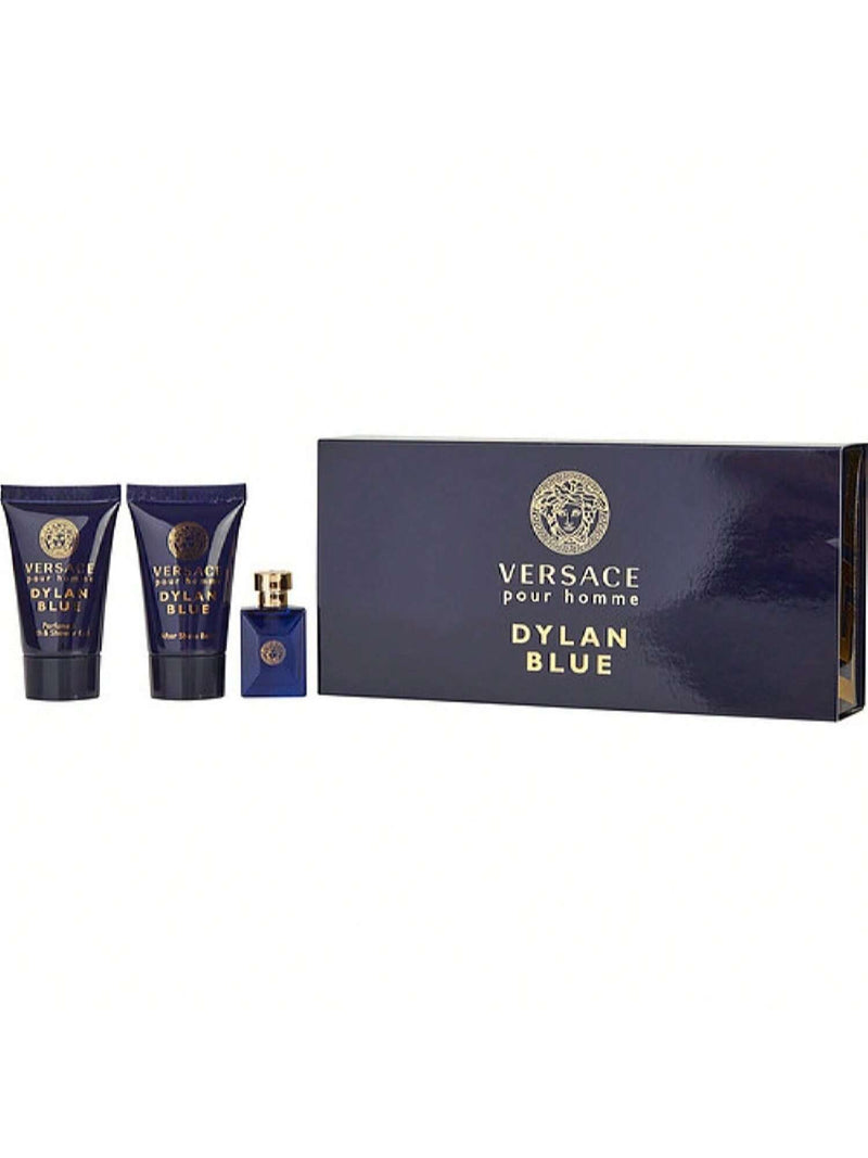 Versace Dylan Blue by Versace, 3 Piece Mini Gift Set for Men.