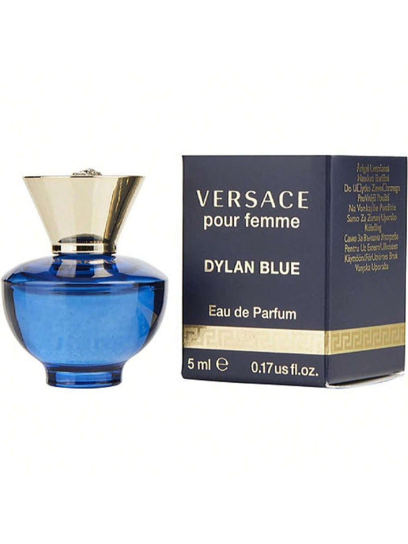 Versace Pour Femme Dylan Blue by Versace Women Mini EDP .17 oz