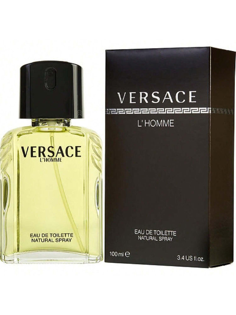 Versace L'Homme by Versace Men Eau De Toilette Spray 3.4 oz