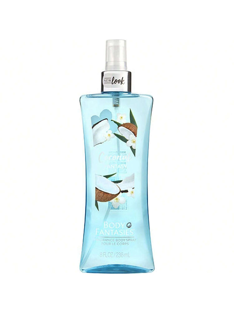 Coconut Fantasy by Body Fantasies, 8 oz Fragrance Body Spray for Women