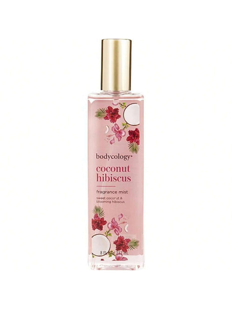 Coconut Hibiscus by Bodycology for Women - 8 oz Fragrance Mist