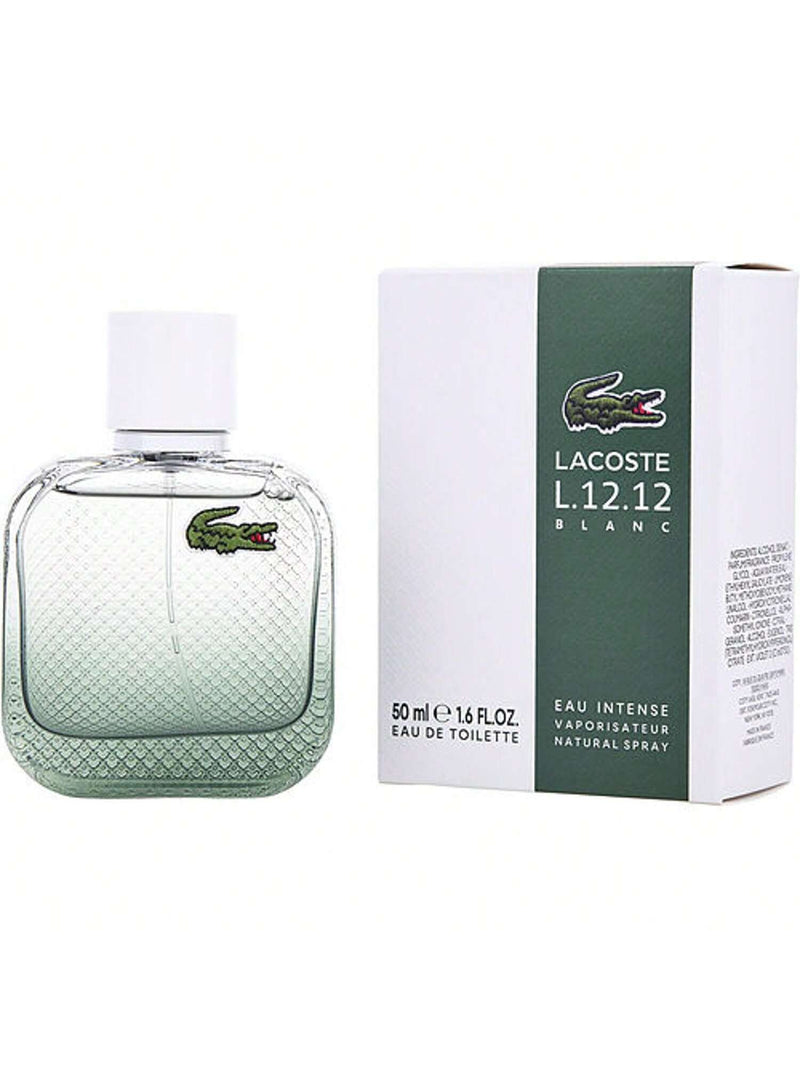 Lacoste Eau De L.12.12 Blanc Eau Intense by Lacoste for Men - 1.6 oz EDT Spray