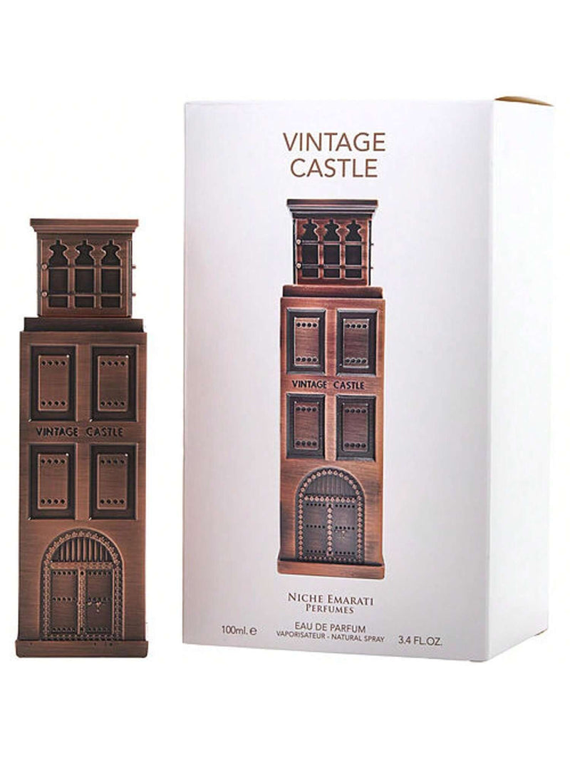 Niche Emarati Vintage Castle By Lattafa Eau De Parfum Spray (Unisex) 3.4 Oz
