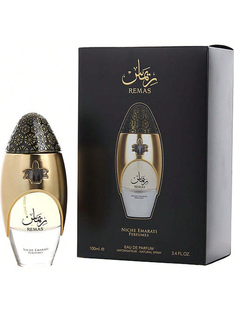 Niche Emarati - Remas By Lattafa For Unisex - 3.4 Oz Edp Spray