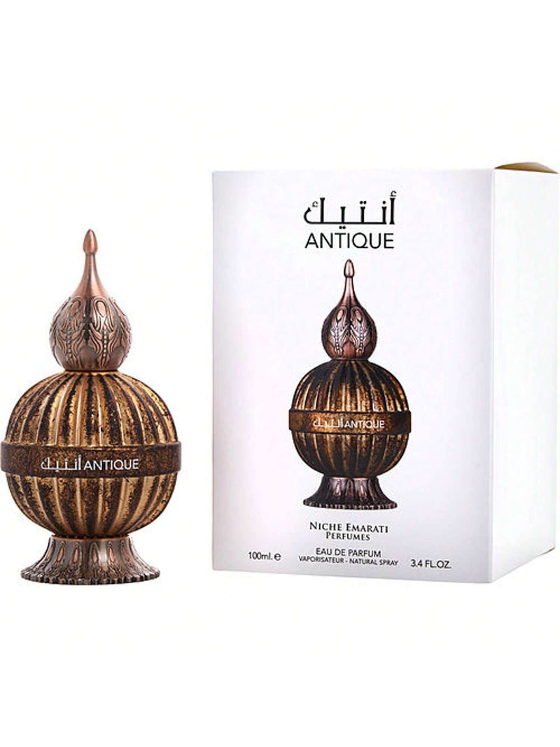 Niche Emarati Antique By Lattafa Eau De Parfum Spray (Unisex) 3.4 Oz