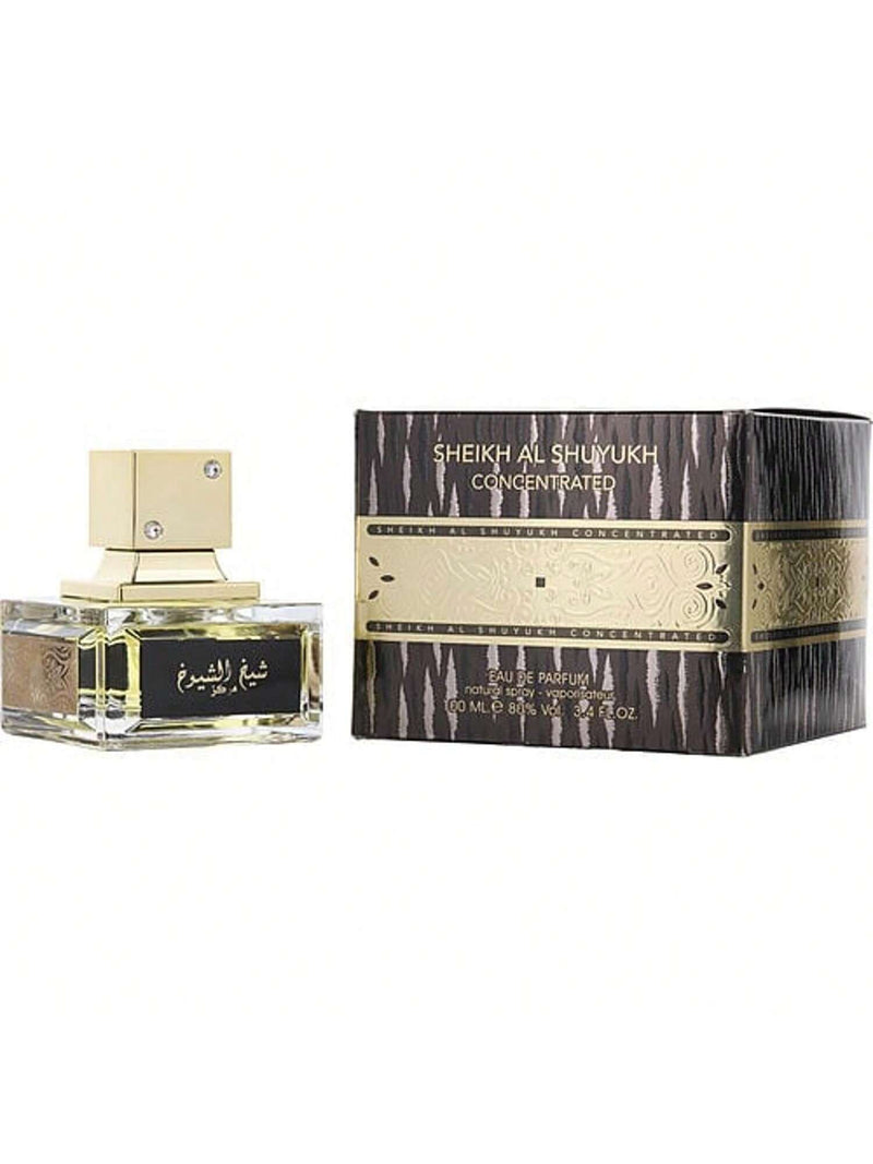 Sheikh Al Shuyukh Concentrated By Lattafa For Unisex - 3.4 Oz Edp Spray