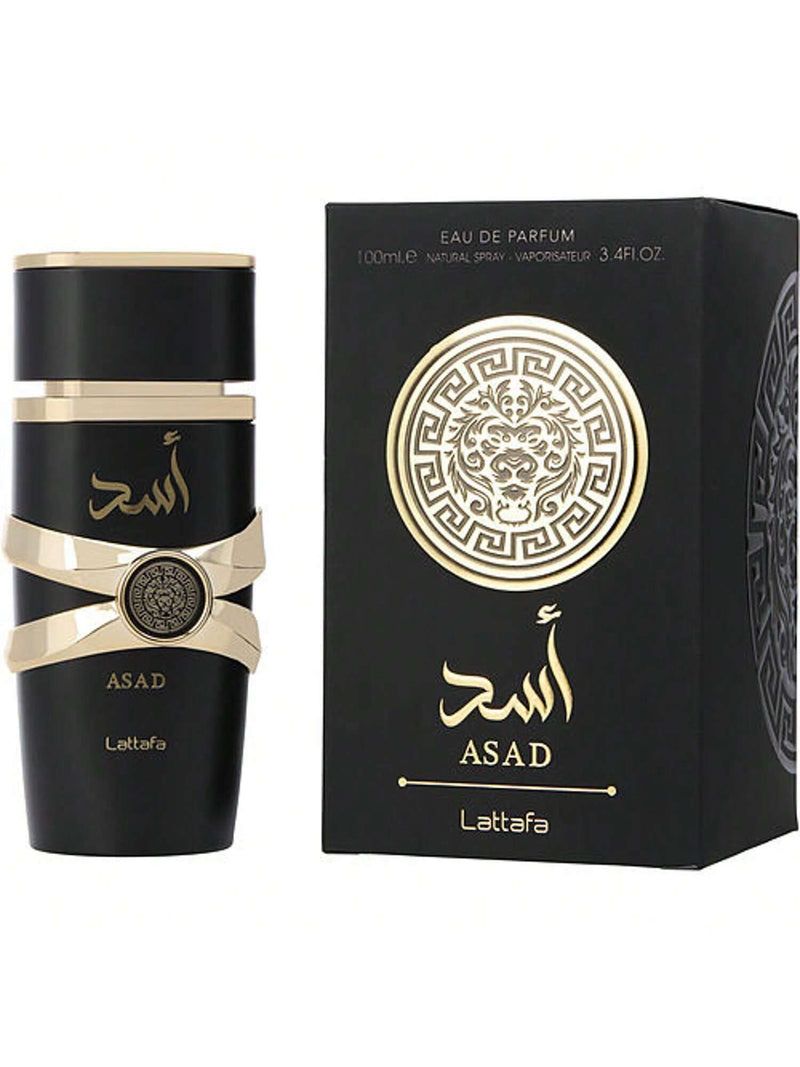 Lattafa Asad By Lattafa Eau De Parfum Spray (Unisex) 3.4 Oz
