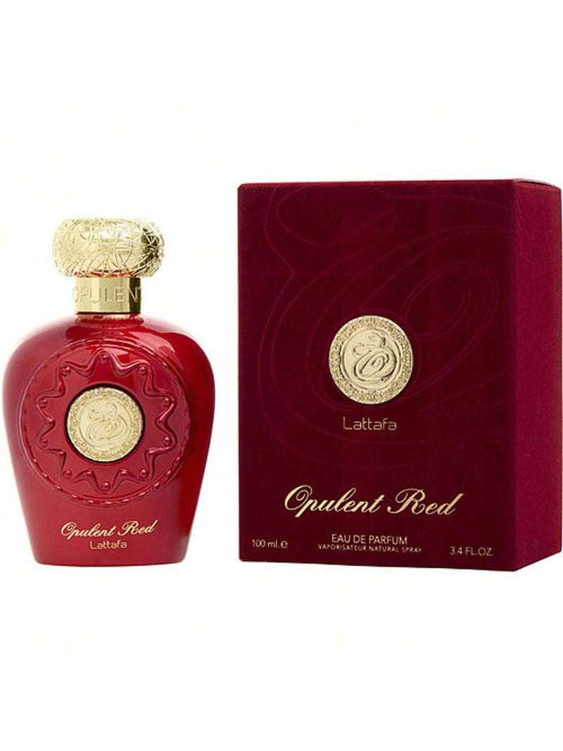 Lattafa Opulent Red By Lattafa Eau De Parfum Spray 3.4 Oz