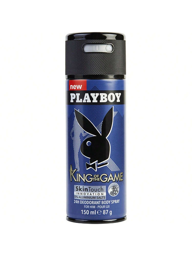 Playboy King of The Game by Playboy Men Deodorant Spray 5 oz