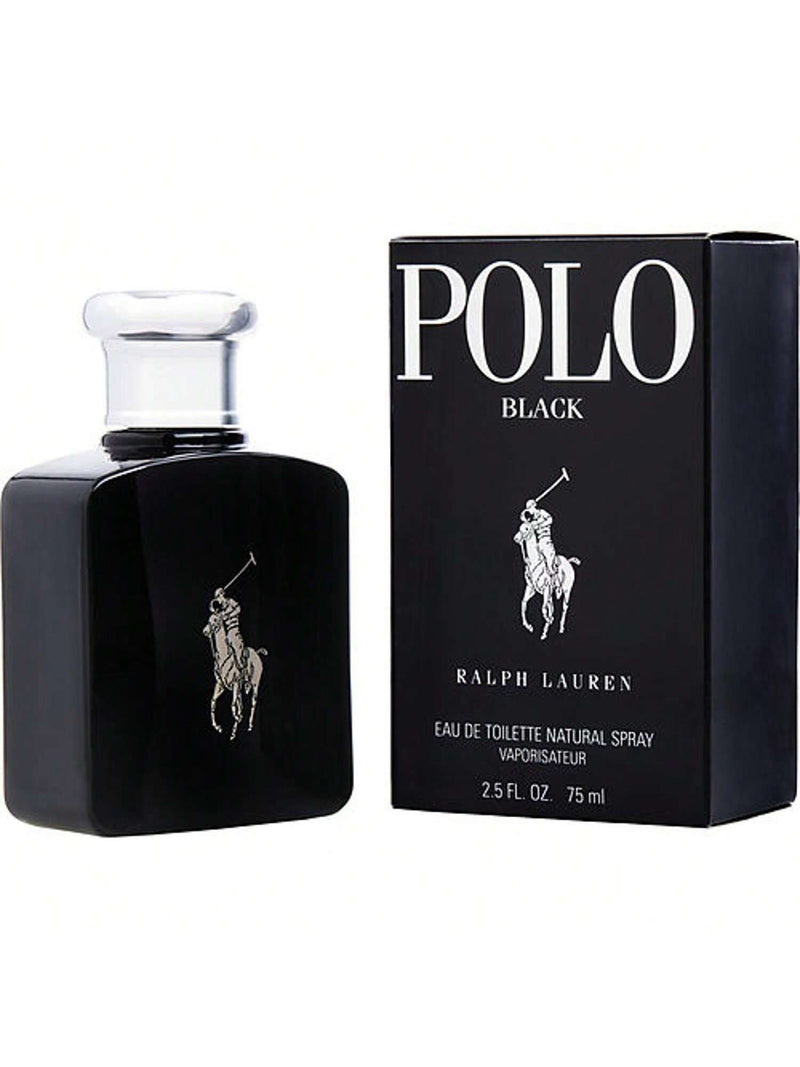 Polo Black by Ralph Lauren Men Eau De Toilette Spray 2.5 oz