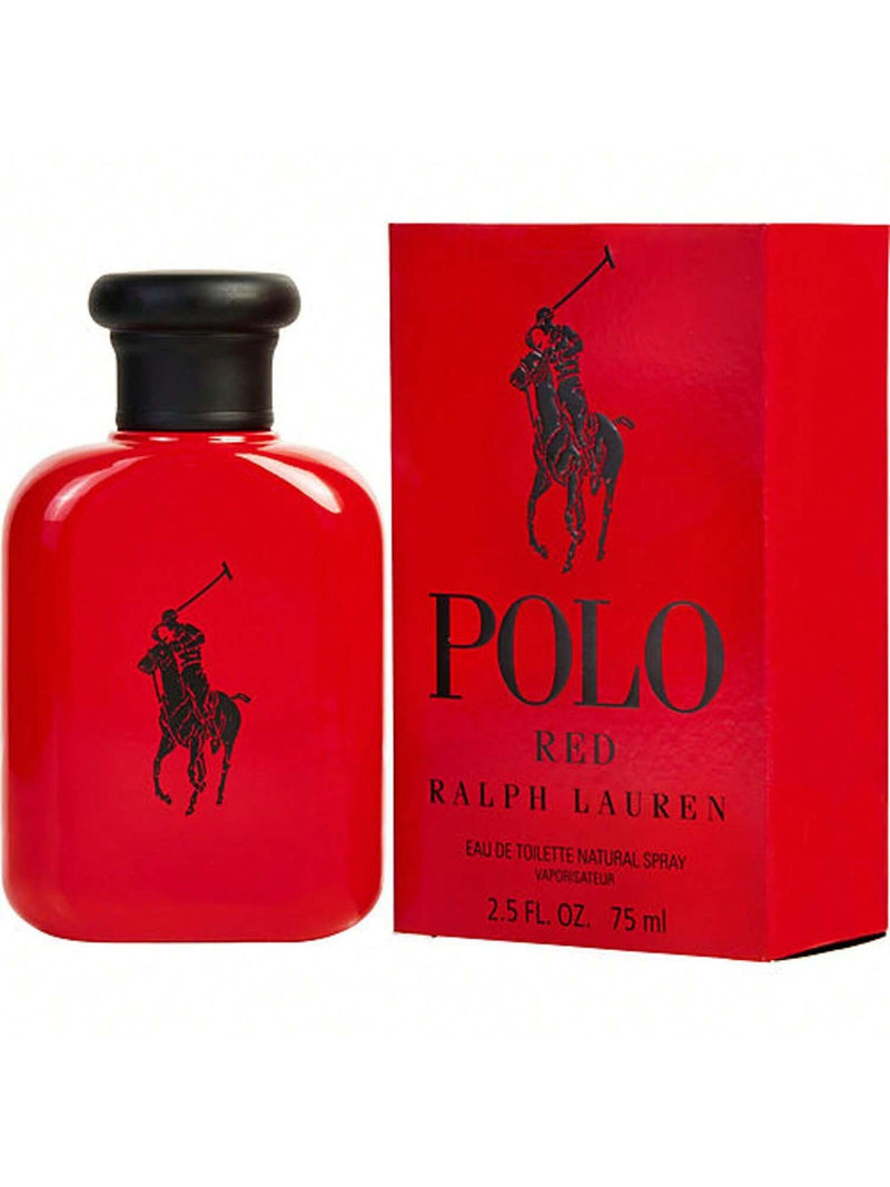 Polo Red by Ralph Lauren Men Eau De Toilette Spray 2.5 oz