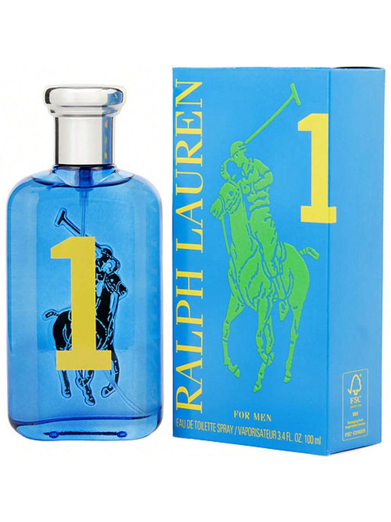 Big Pony Blue by Ralph Lauren Men Eau De Toilette Spray 3.4 oz