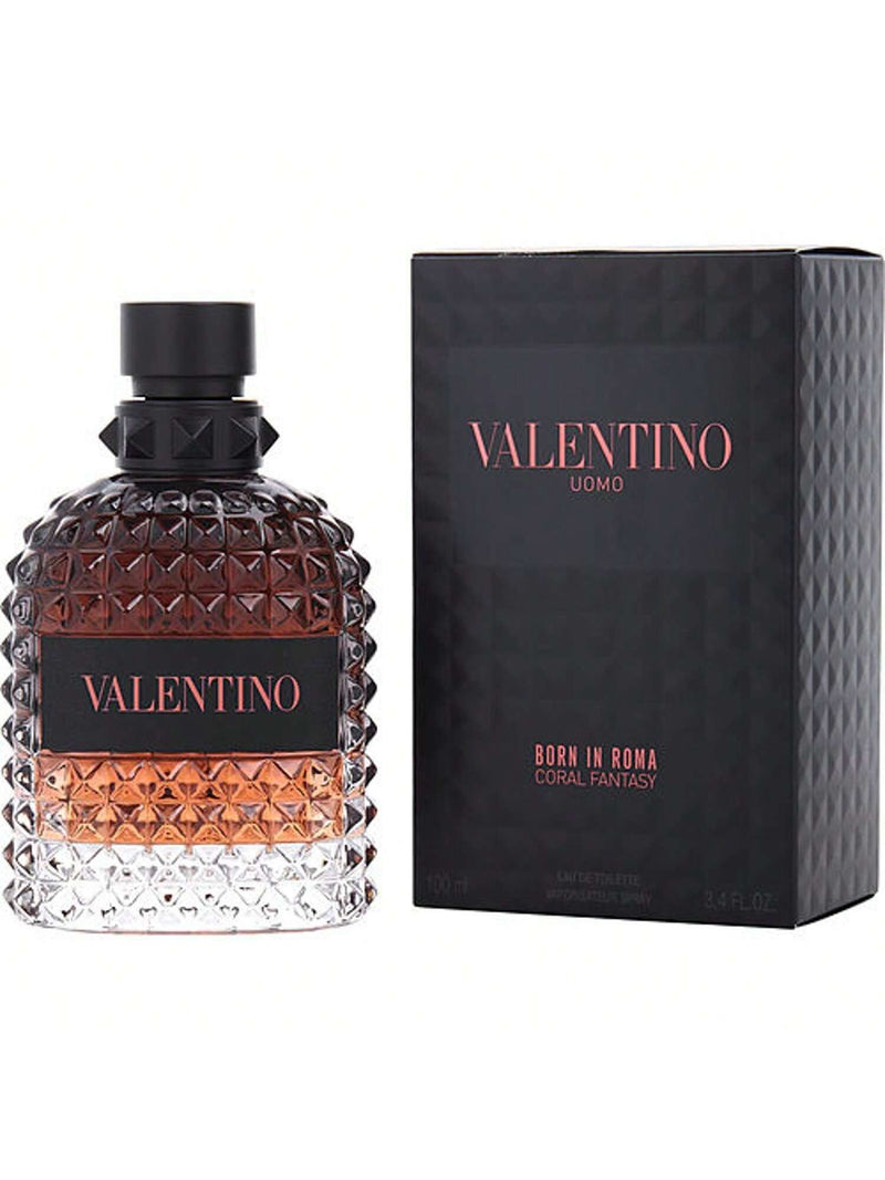 Valentino Uomo Born in Roma Coral Fantasy by Valentino Men Eau De Toilette Spray 3.4 oz