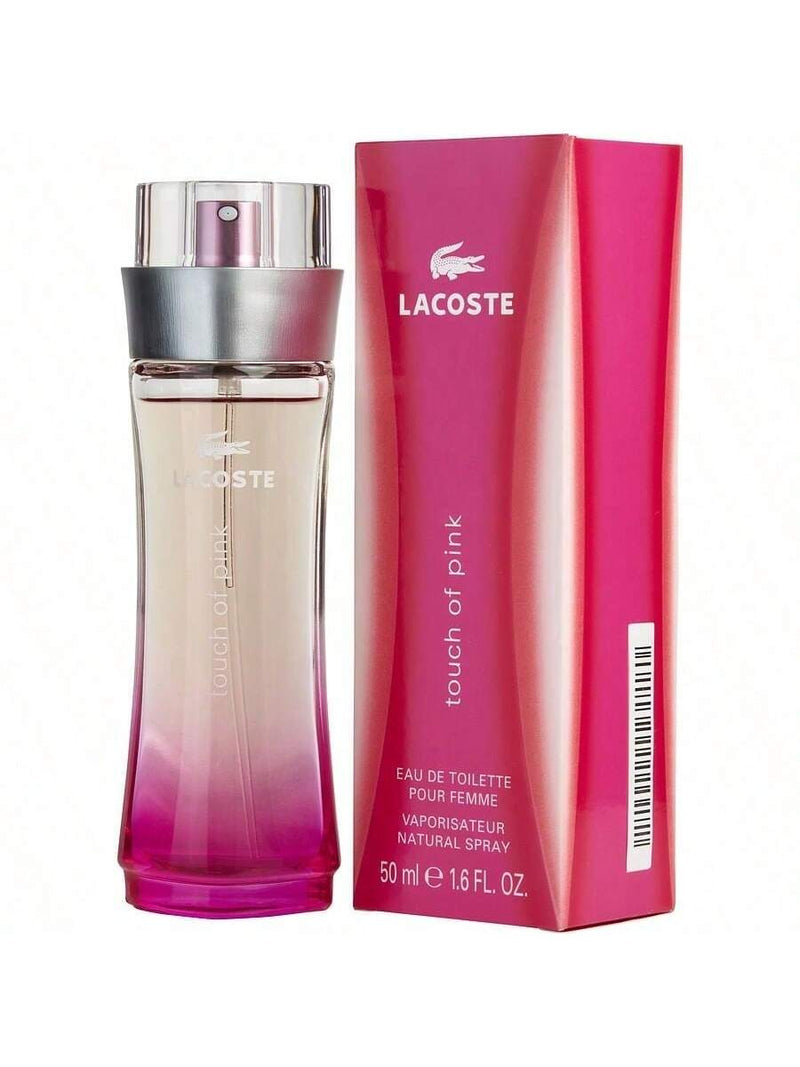 Touch of Pink by Lacoste Women Eau De Toilette Spray 1.6 oz