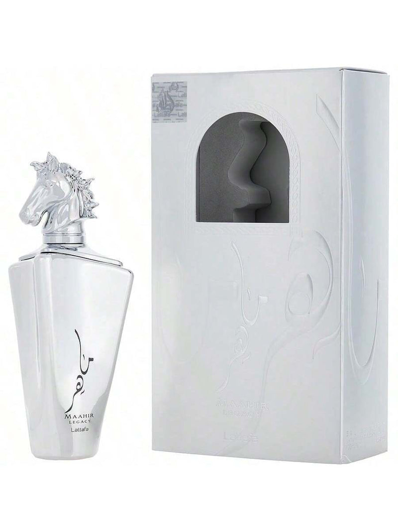 Maahir - Legacy By Lattafa For Men - 3.4 Oz Edp Spray