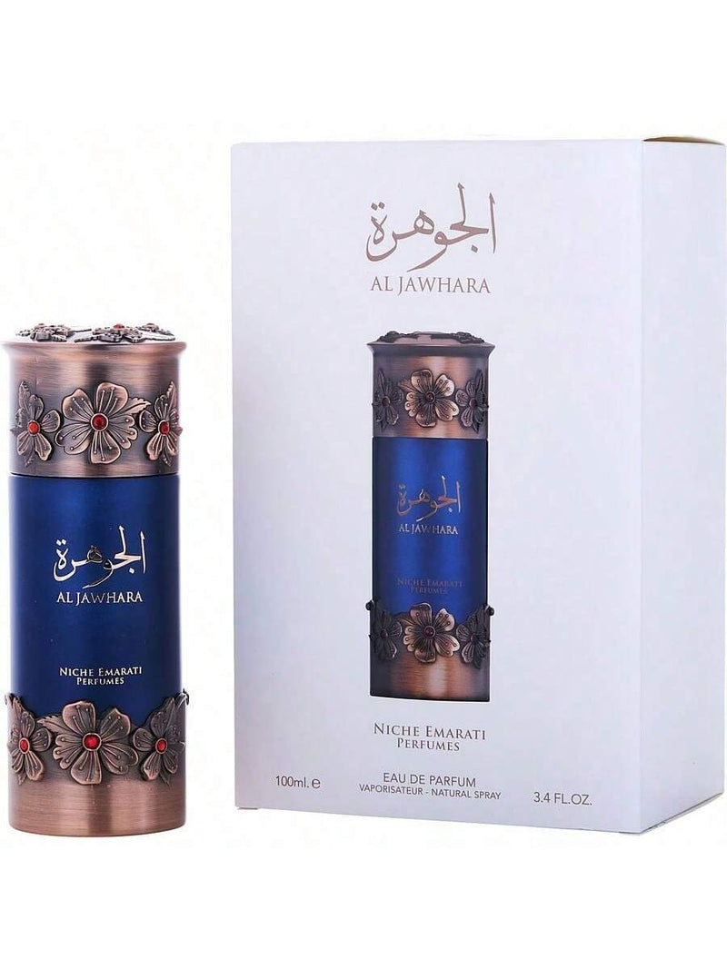 Niche Emarati Al Jawhara By Lattafa Eau De Parfum Spray (Unisex) 3.4 Oz