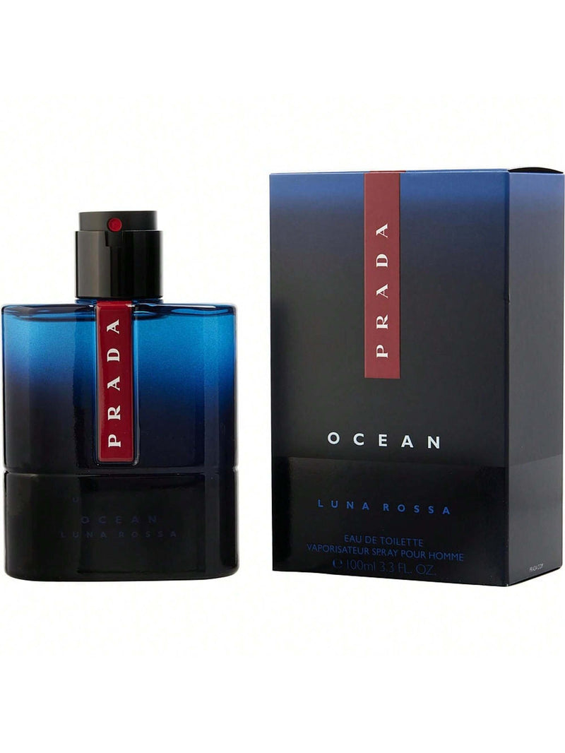 Prada Luna Rossa Ocean by Prada Men Eau De Toilette Spray 3.4 oz