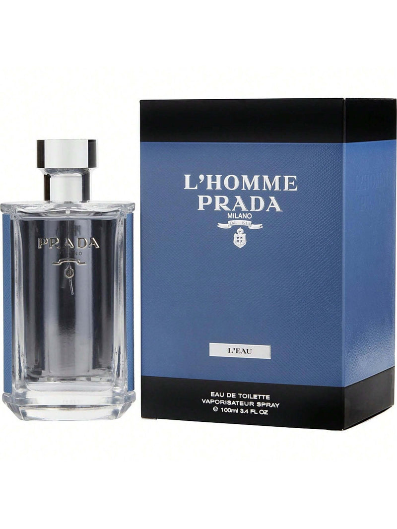 Prada L'Homme L'eau by Prada Men Eau De Toilette Spray 3.4 oz