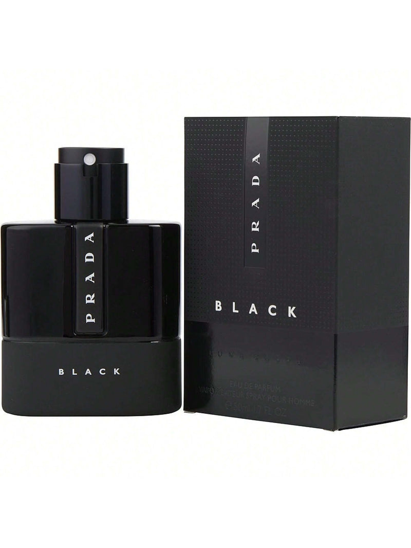 Luna Rossa Black by Prada for Men - 1.7 oz EDP Spray (Refillable)