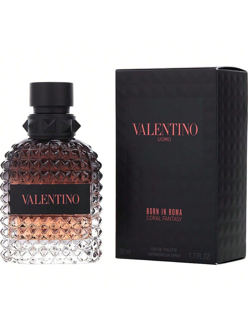 Uomo Born In Roma Coral Fantasy by Valentino for Men - 1.7 oz EDT Spray