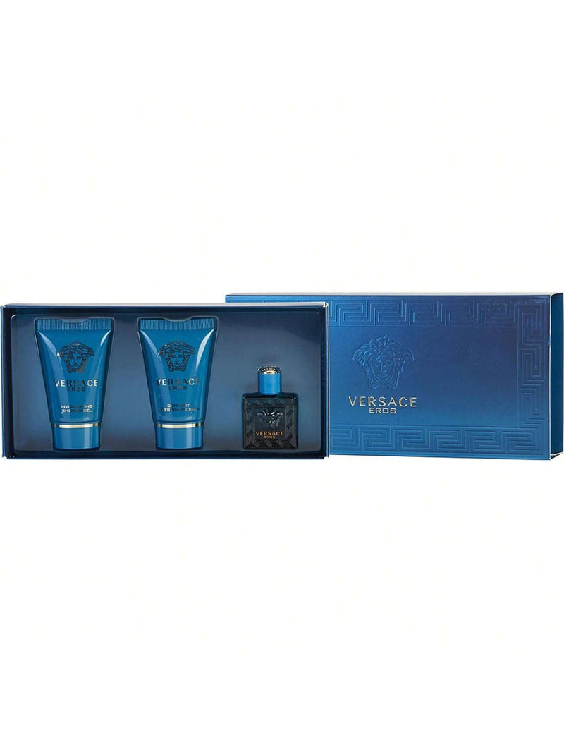 Eros by Versace, 3 Piece Mini Gift Set for Men