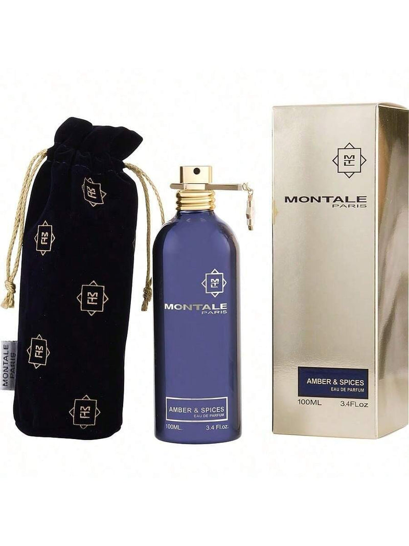 Montale Amber & Spices by Montale Women Eau De Parfum Spray (Unisex) 3.3 oz