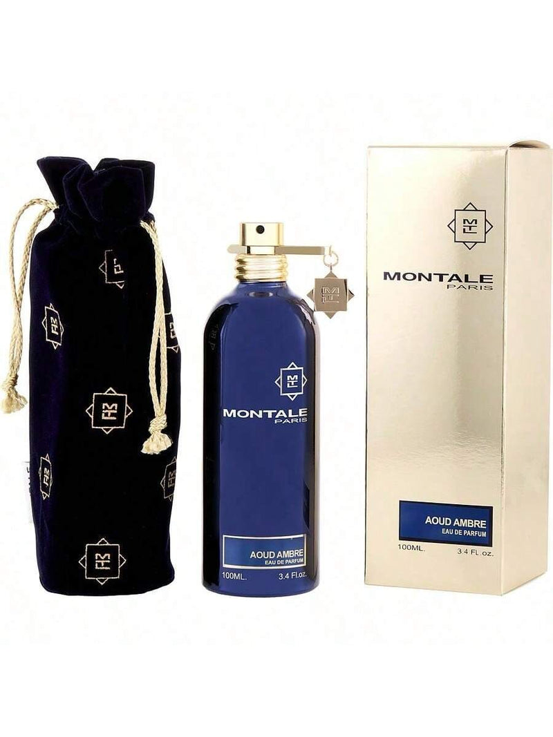Montale Aoud Ambre by Montale Women Eau De Parfum Spray (Unisex) 3.4 oz