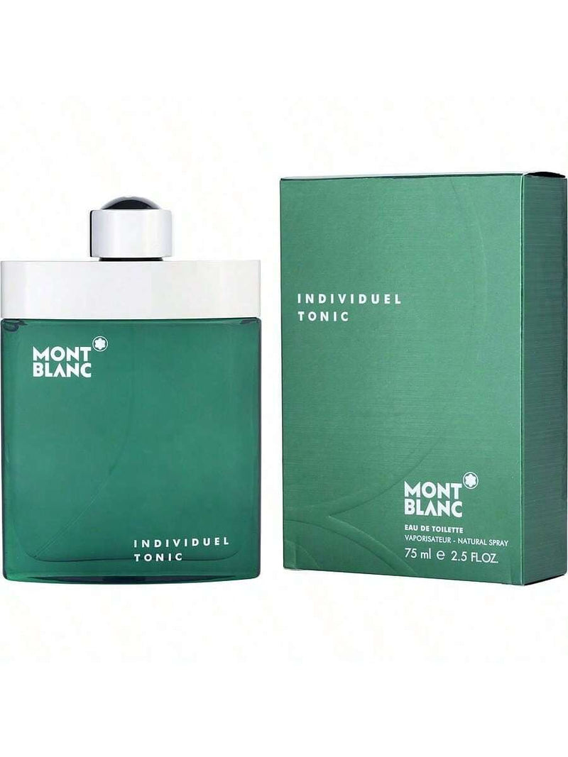 Individuel Tonic by Mont Blanc Men Eau De Toilette Spray 2.5 oz
