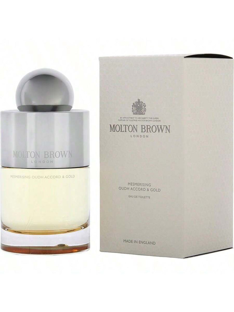 Mesmerising Oudh Accord and Gold by Molton Brown for Unisex - 3.3 oz EDT Spray