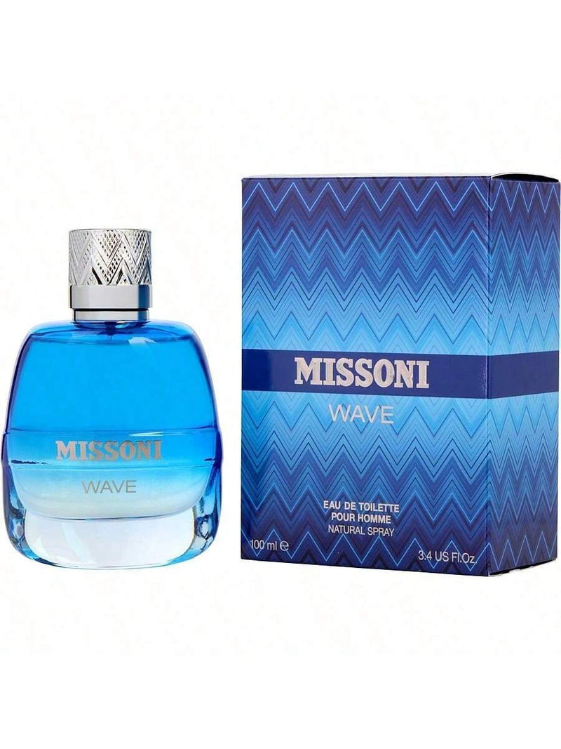 Missoni Wave by Missoni Men Eau De Toilette Spray 3.4 oz