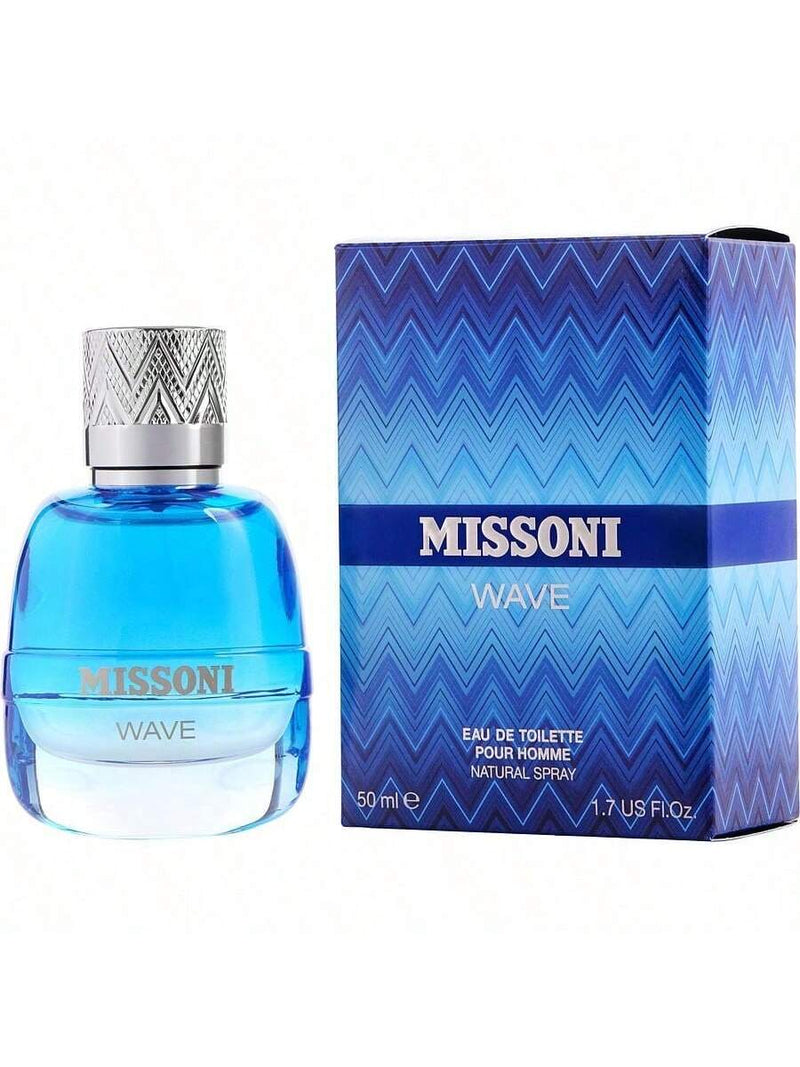 Missoni Wave by Missoni Men Eau De Toilette Spray 1.7 oz