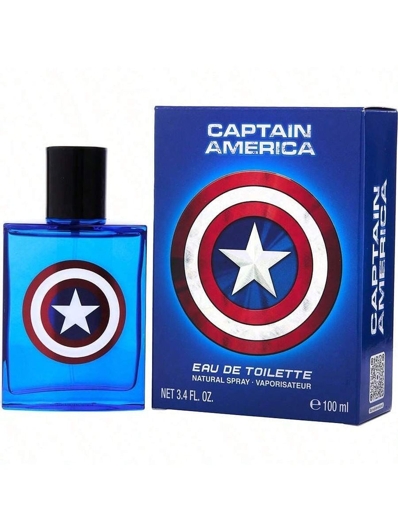 Captain America by Marvel, 3.4 oz EDT Spray for Men