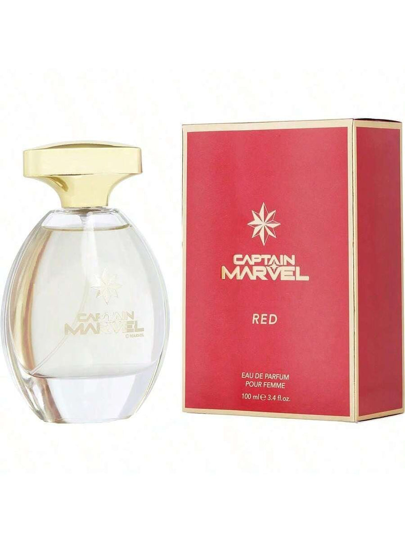 Captain Marvel Red by Marvel, 3.4 oz EDP Spray for Women