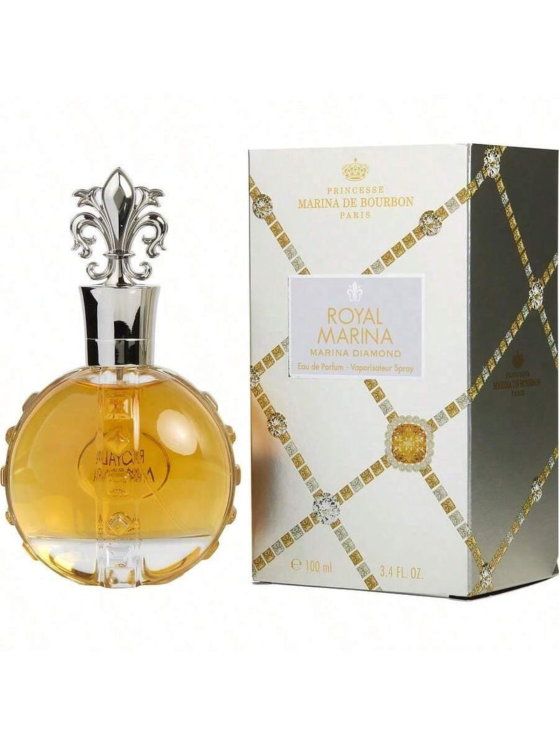Royal Marina Diamond by Marina De Bourbon Women Eau De Parfum Spray 3.4 oz