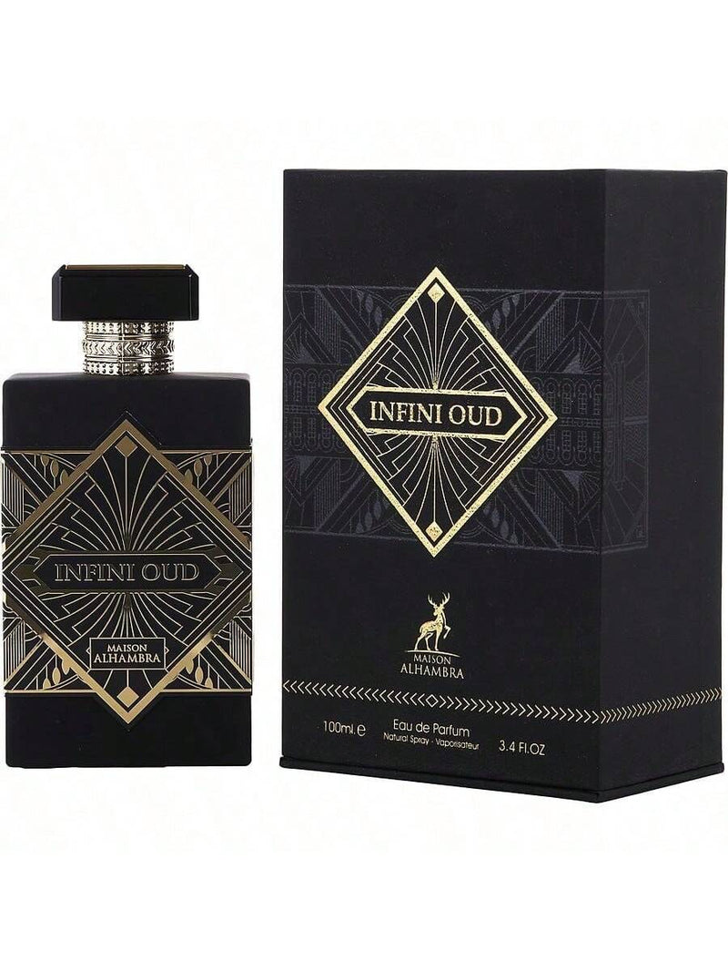 Infini - Oud by Maison Alhambra for Unisex - 3.4 oz EDP Spray