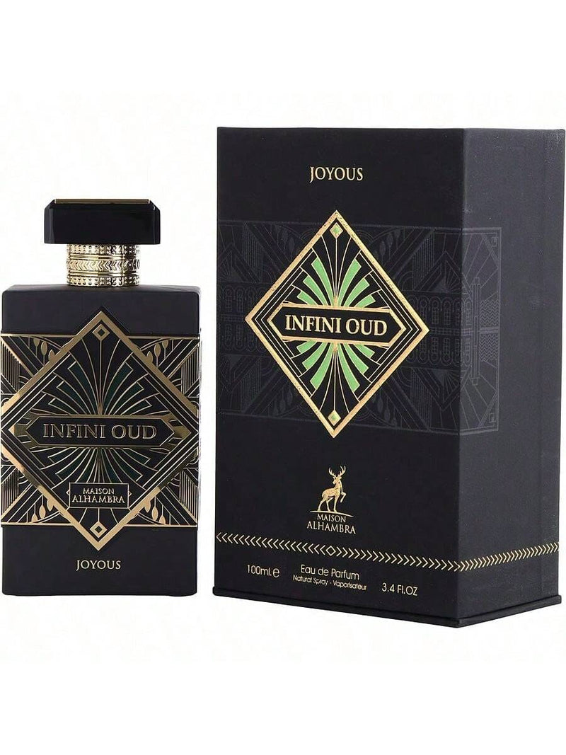 Infini - Oud Joyous by Maison Alhambra for Unisex - 3.4 oz EDP Spray
