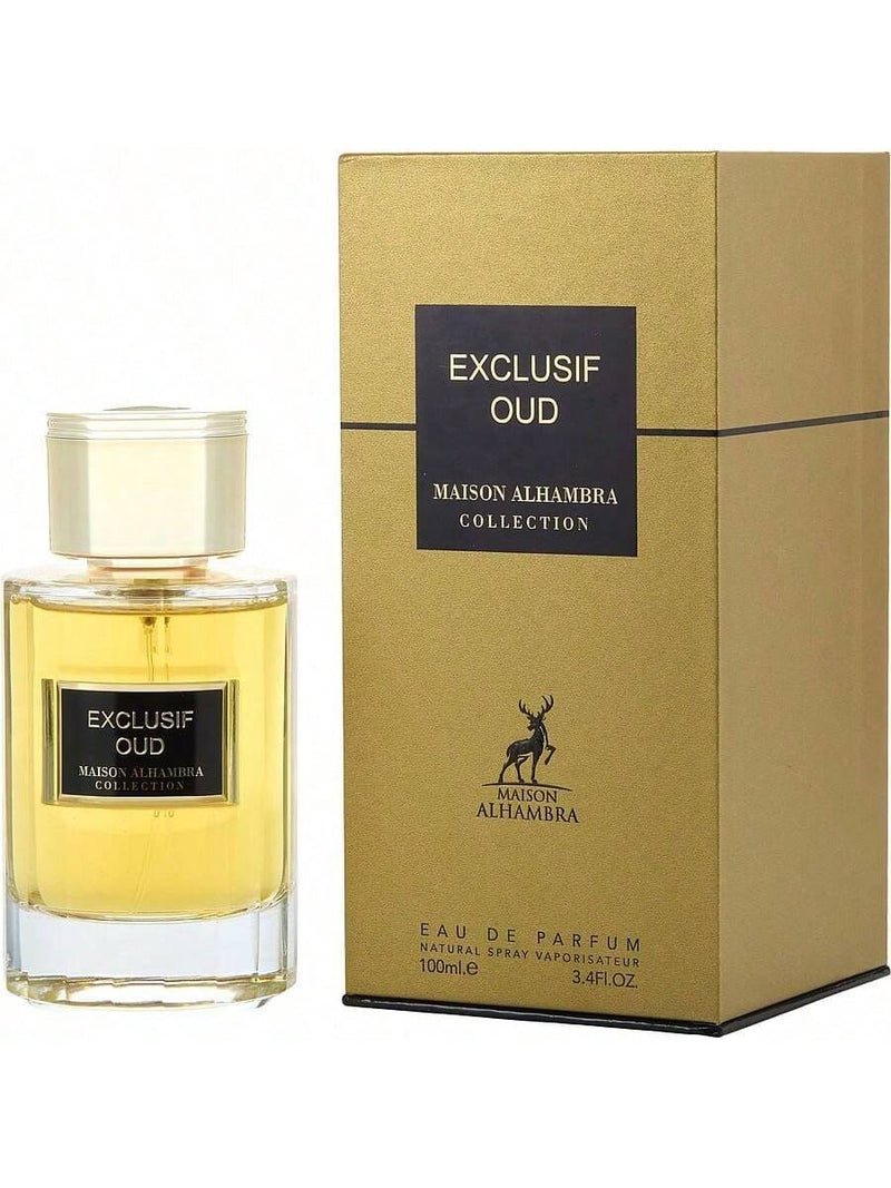 Exclusif - Oud by Maison Alhambra for Unisex - 3.4 oz EDP Spray