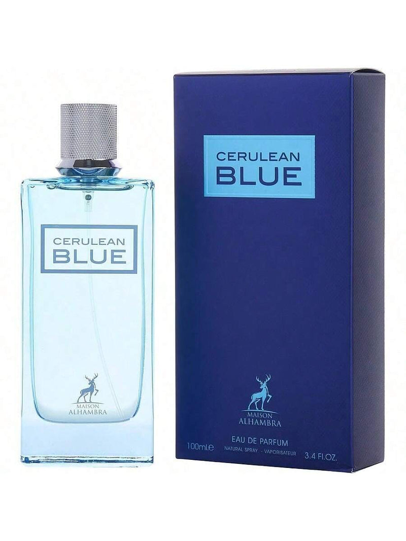 Cerulean Blue by Maison Alhambra for Men - 3.4 oz EDP Spray