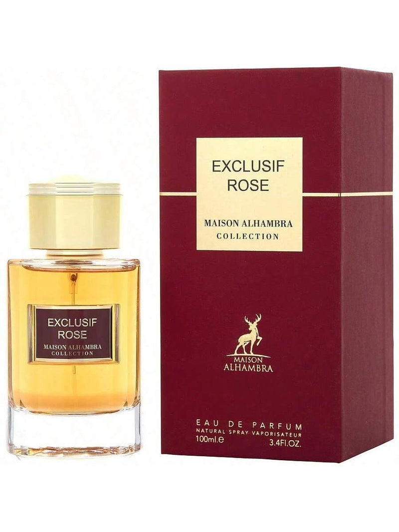 Exclusif - Rose by Maison Alhambra for Women - 3.4 oz EDP Spray